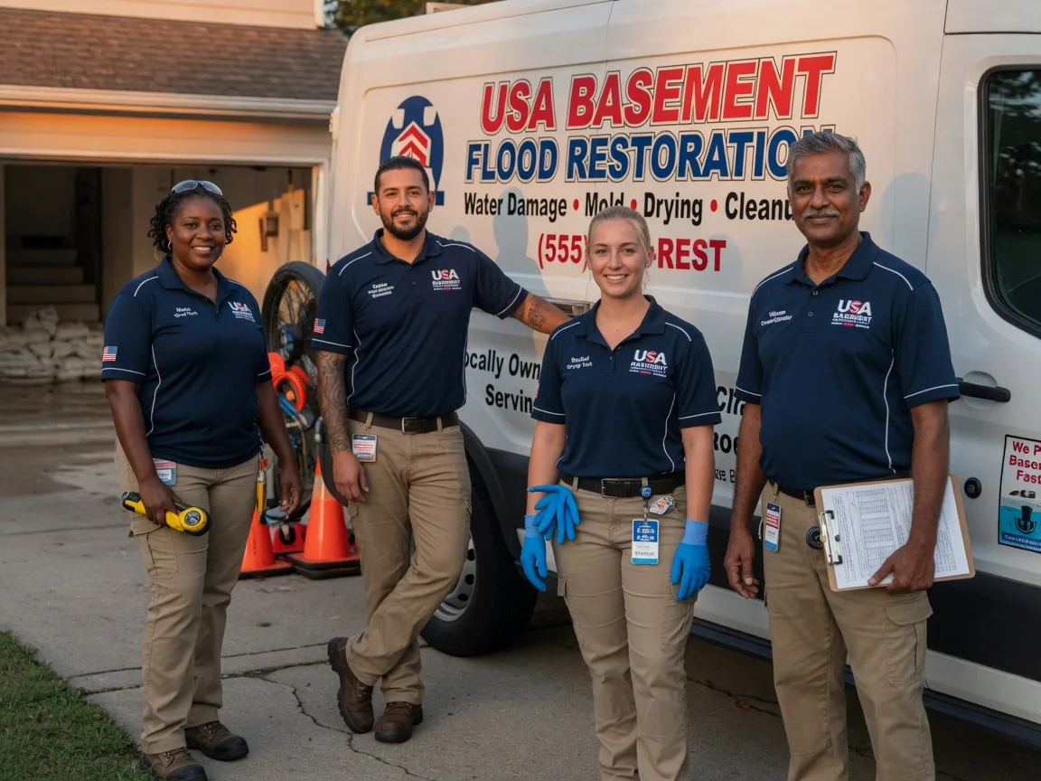 Basement Flood Cleanup company in Grant, LA
