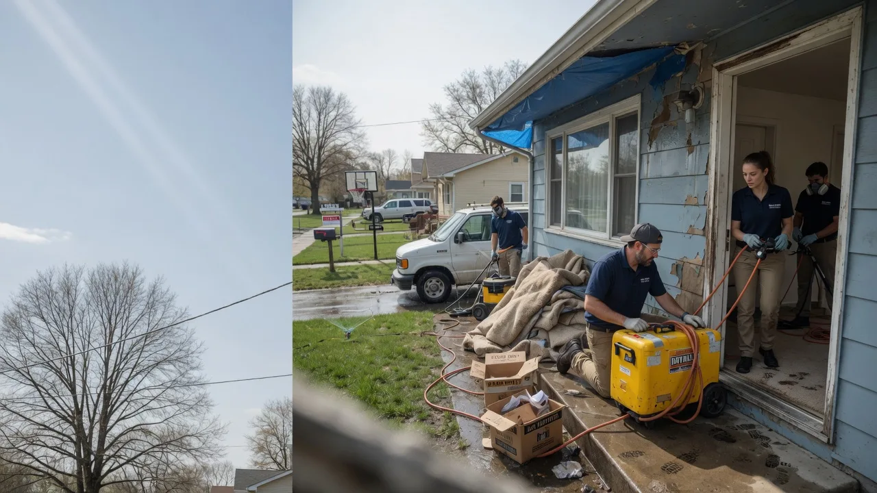 Basement Flood Cleanup in Grant, LA near me